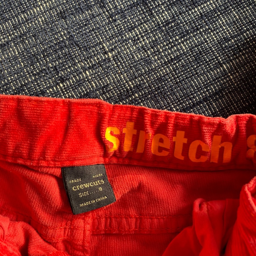 Crew cut boys corduroy pants